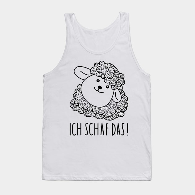 Sheep optimism Tank Top by spontania